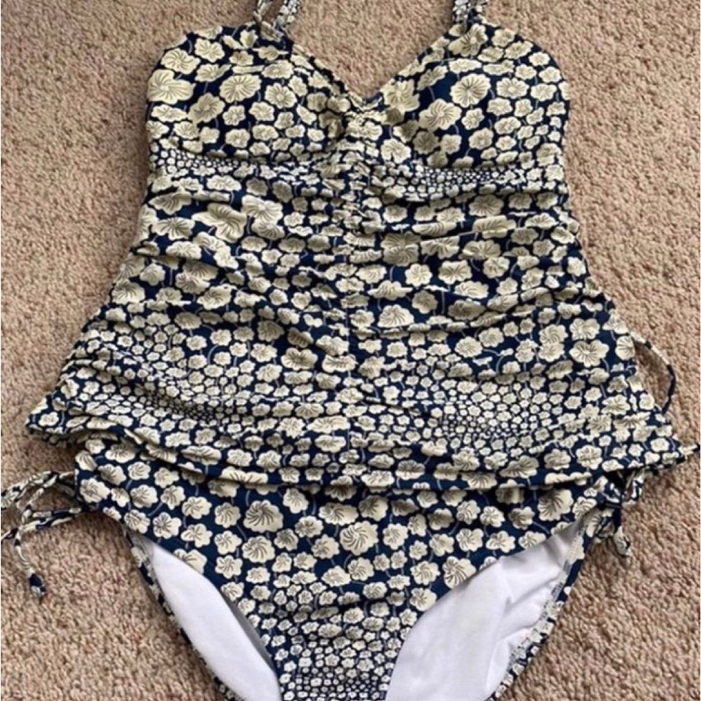 liberty of london for target Tankini 2 Piece Bathing Suit XS bottoms small top